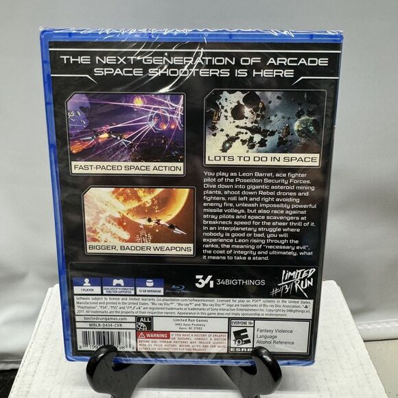 Redout: Space Assault PS4 Video Game Limited Run #434 34BigThings Shooter Sealed - Picture 2 of 6